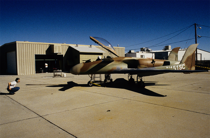 The ARES prototype aircraft.